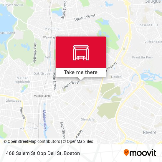 468 Salem St Opp Dell St map