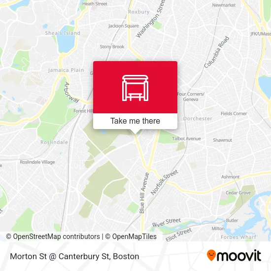 Morton St @ Canterbury St map