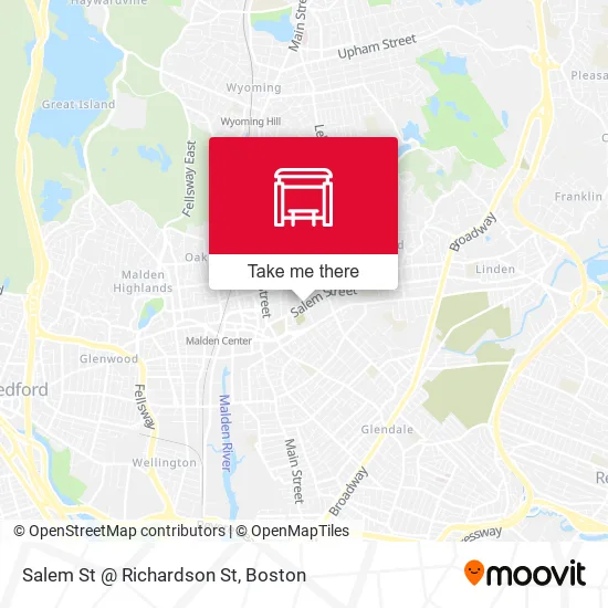 Salem St @ Richardson St map