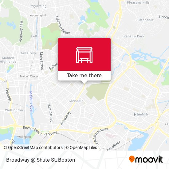 Broadway @ Shute St map