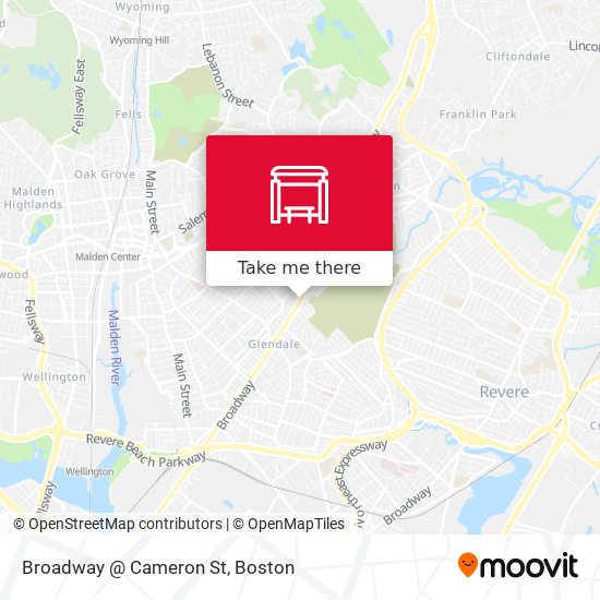 Broadway @ Cameron St map