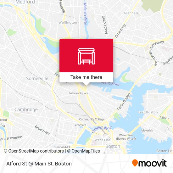 Mapa de Alford St @ Main St