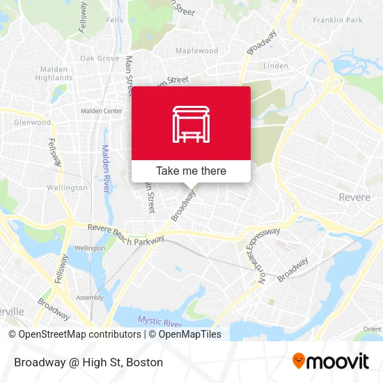 Mapa de Broadway @ High St