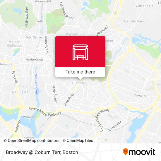 Mapa de Broadway @ Coburn Terr