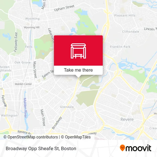 Broadway Opp Sheafe St map