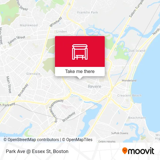 Park Ave @ Essex St map