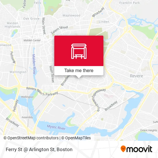 Ferry St @ Arlington St map
