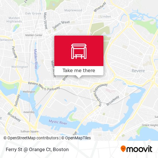 Mapa de Ferry St @ Orange Ct