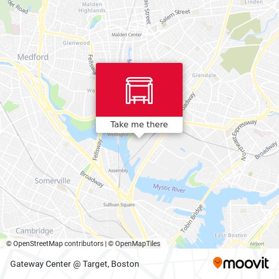 Mapa de Gateway Center @ Target