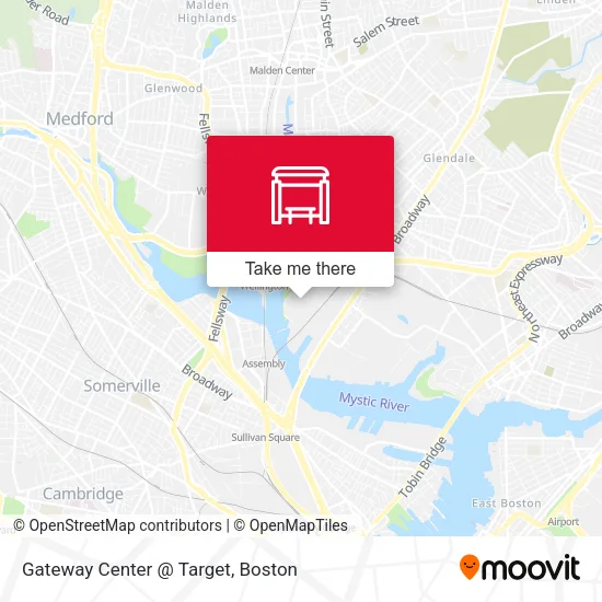 Mapa de Gateway Center @ Target