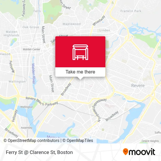 Mapa de Ferry St @ Clarence St