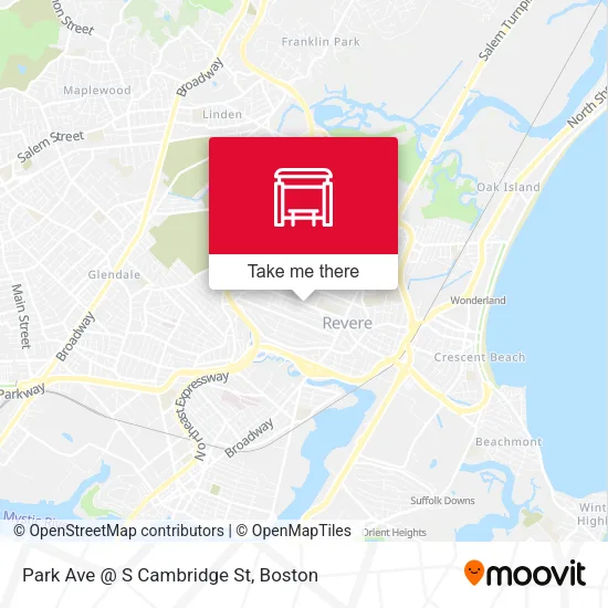 Park Ave @ S Cambridge St map