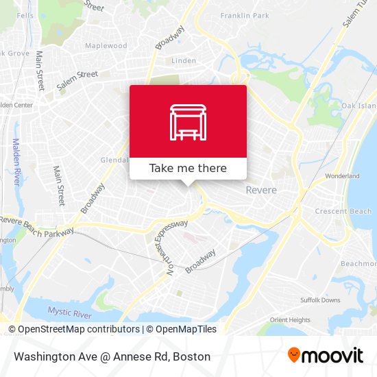 Mapa de Washington Ave @ Annese Rd