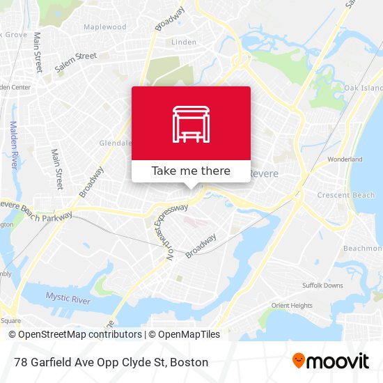 78 Garfield Ave Opp Clyde St map