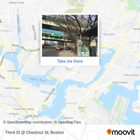 Mapa de Third St @ Chestnut St