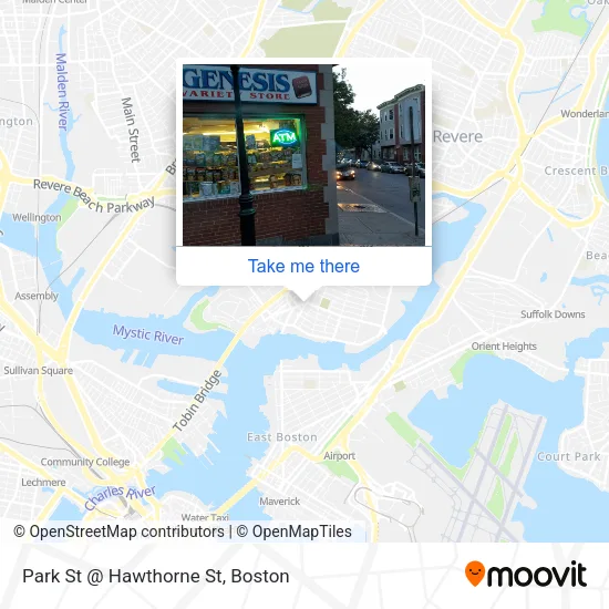 Mapa de Park St @ Hawthorne St