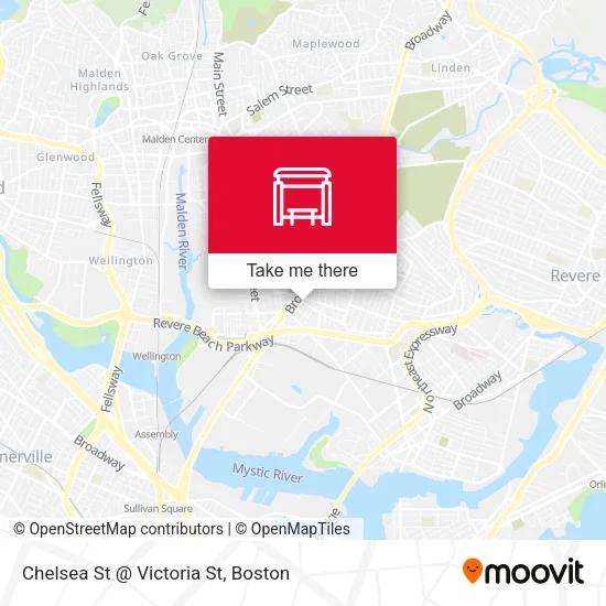 Mapa de Chelsea St @ Victoria St