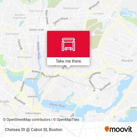 Chelsea St @ Cabot St map