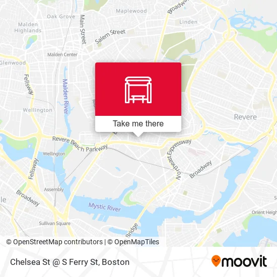 Mapa de Chelsea St @ S Ferry St