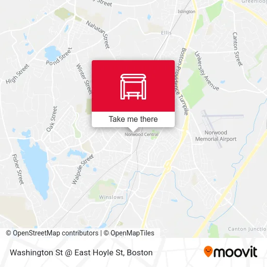 Washington St @ East Hoyle St map