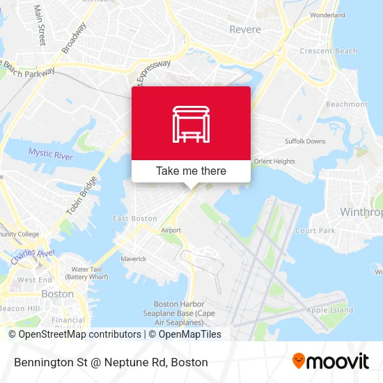Bennington St @ Neptune Rd map