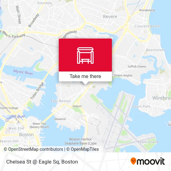 Mapa de Chelsea St @ Eagle Sq
