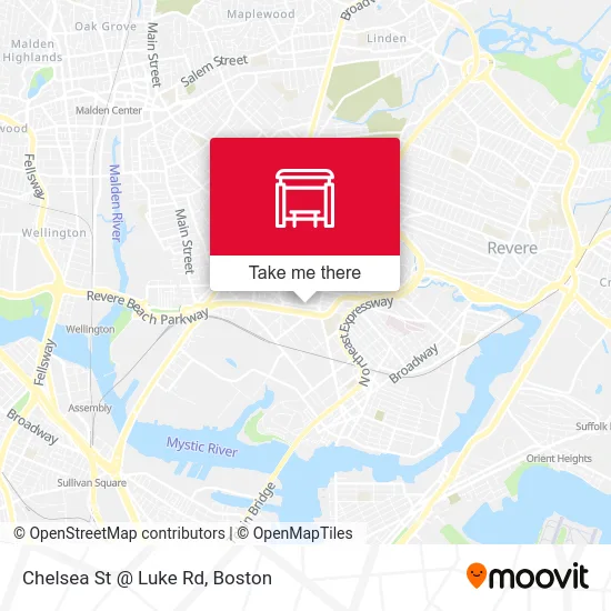 Chelsea St @ Luke Rd map