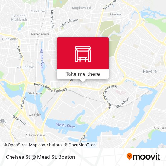 Mapa de Chelsea St @ Mead St