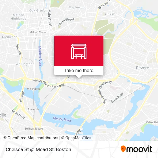 Chelsea St @ Mead St map