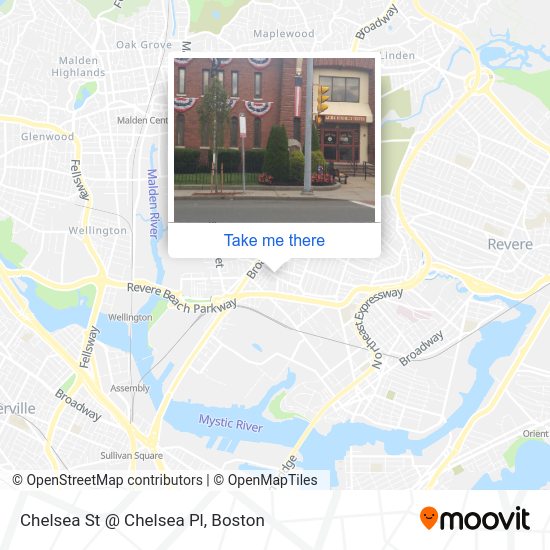 Chelsea St @ Chelsea Pl map