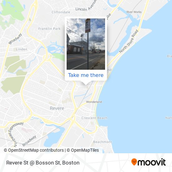 Mapa de Revere St @ Bosson St
