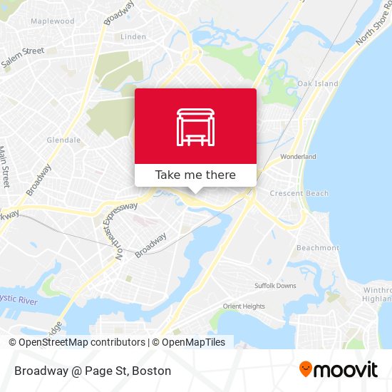 Mapa de Broadway @ Page St