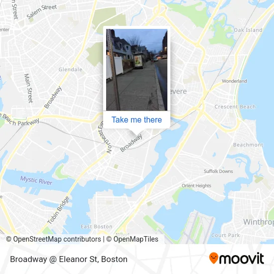 Mapa de Broadway @ Eleanor St
