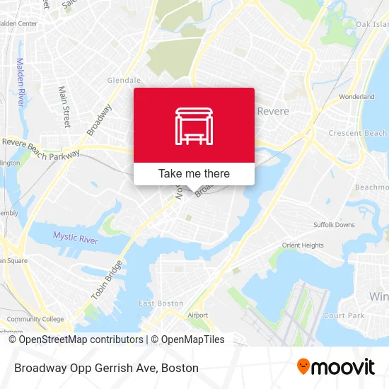 Broadway Opp Gerrish Ave map