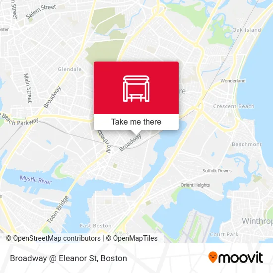 Mapa de Broadway @ Eleanor St