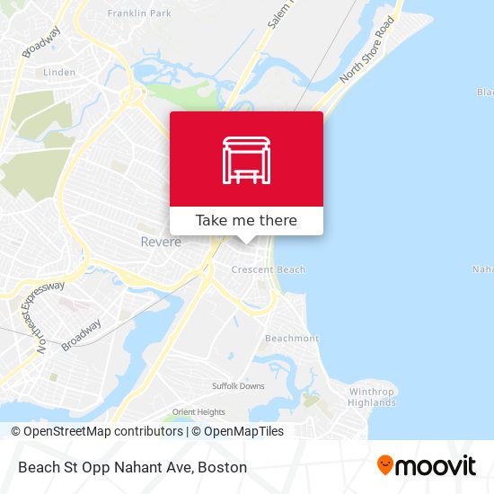 Beach St Opp Nahant Ave map