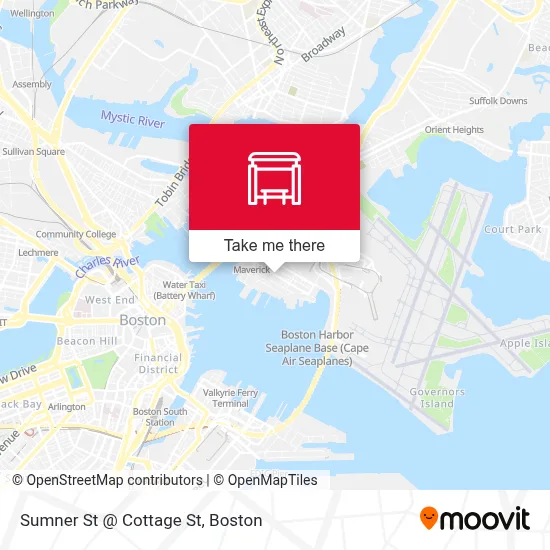 Mapa de Sumner St @ Cottage St