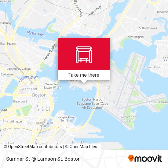 Sumner St @ Lamson St map