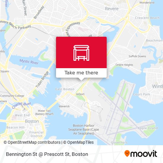Bennington St @ Prescott St map