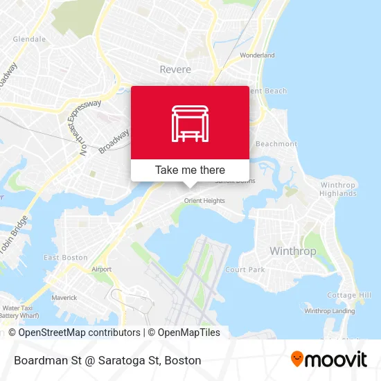 Boardman St @ Saratoga St map