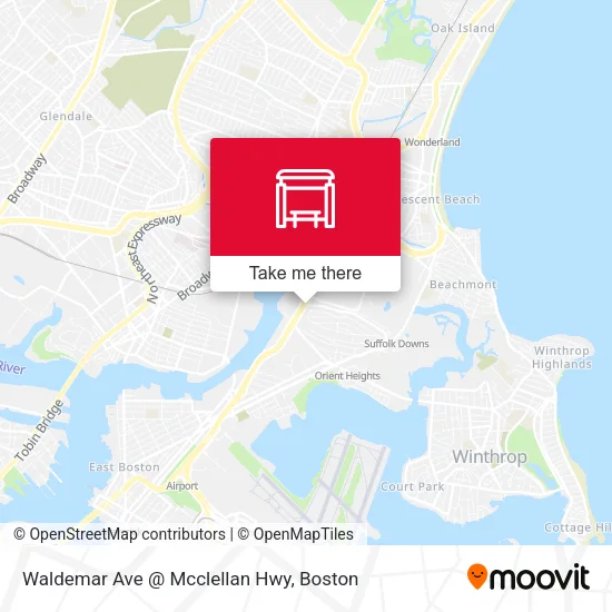 Waldemar Ave @ Mcclellan Hwy map