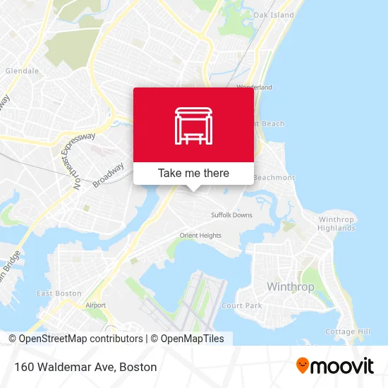 160 Waldemar Ave map