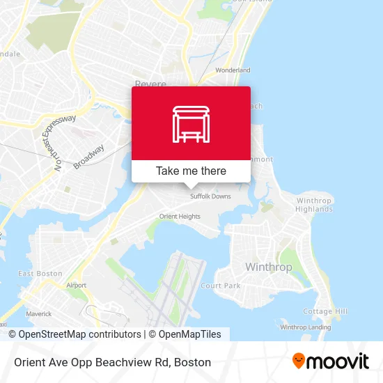 Orient Ave Opp Beachview Rd map