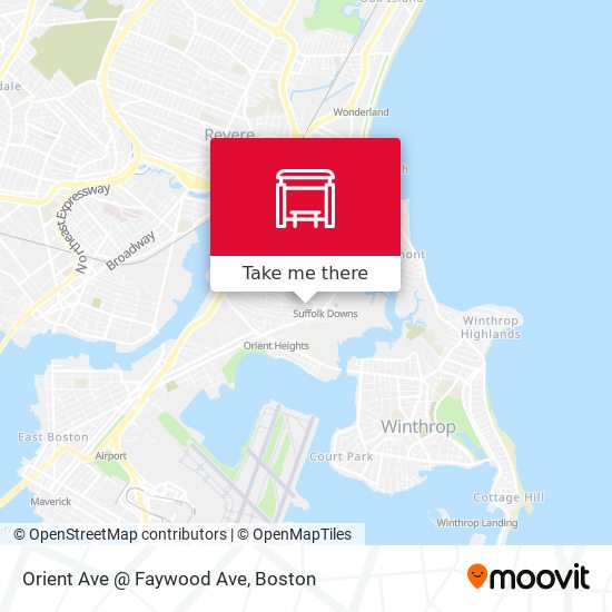 Orient Ave @ Faywood Ave map