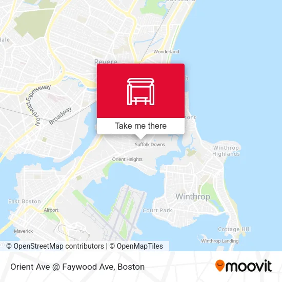 Orient Ave @ Faywood Ave map