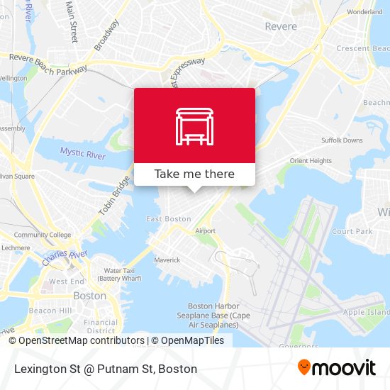 Lexington St @ Putnam St map