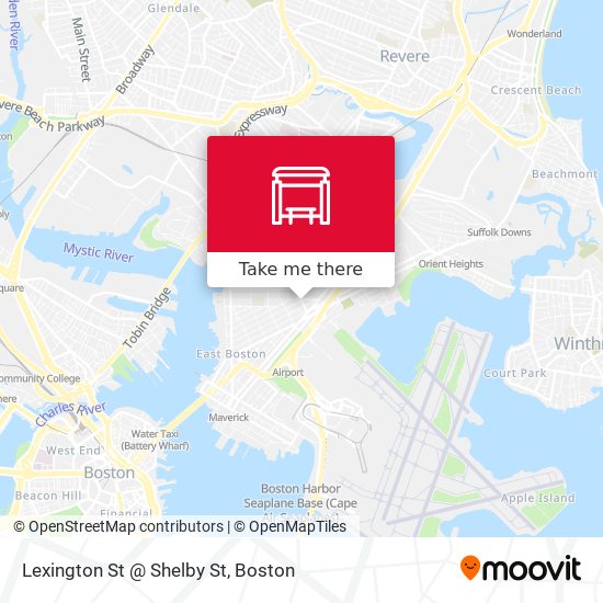 Lexington St @ Shelby St map