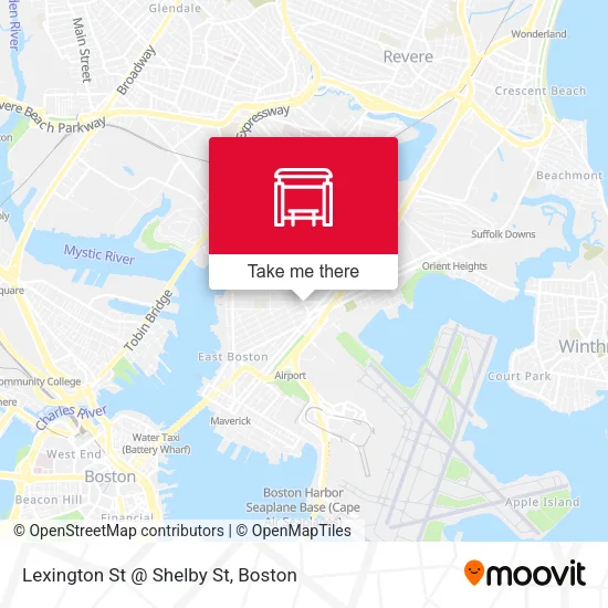 Mapa de Lexington St @ Shelby St