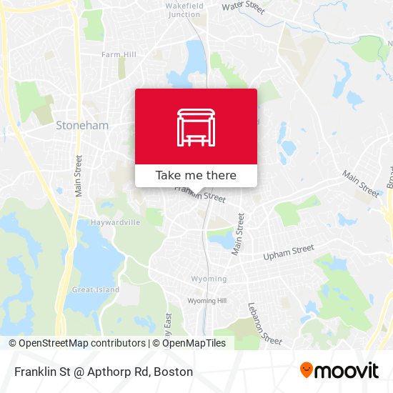 Franklin St @ Apthorp Rd map
