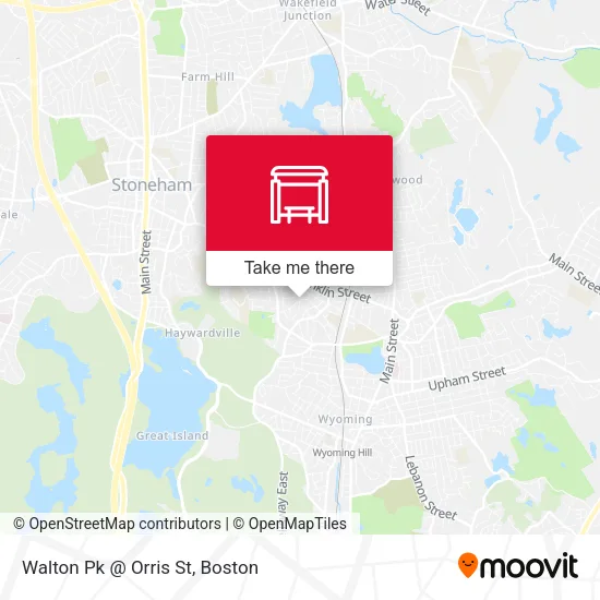 Walton Pk @ Orris St map